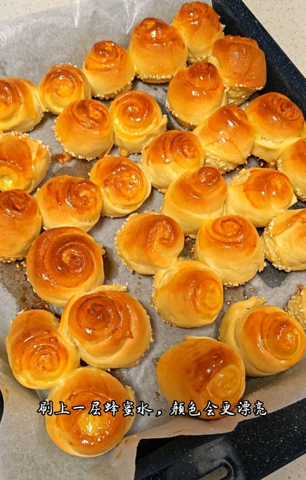 蜂蜜脆底小面包