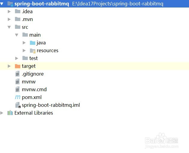 spring boot配置RabbitMQ