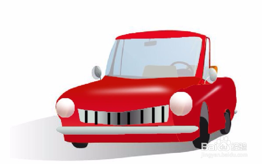 PS红色老爷车