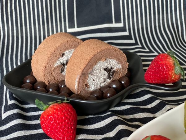 奥利奥咸奶油蛋糕卷