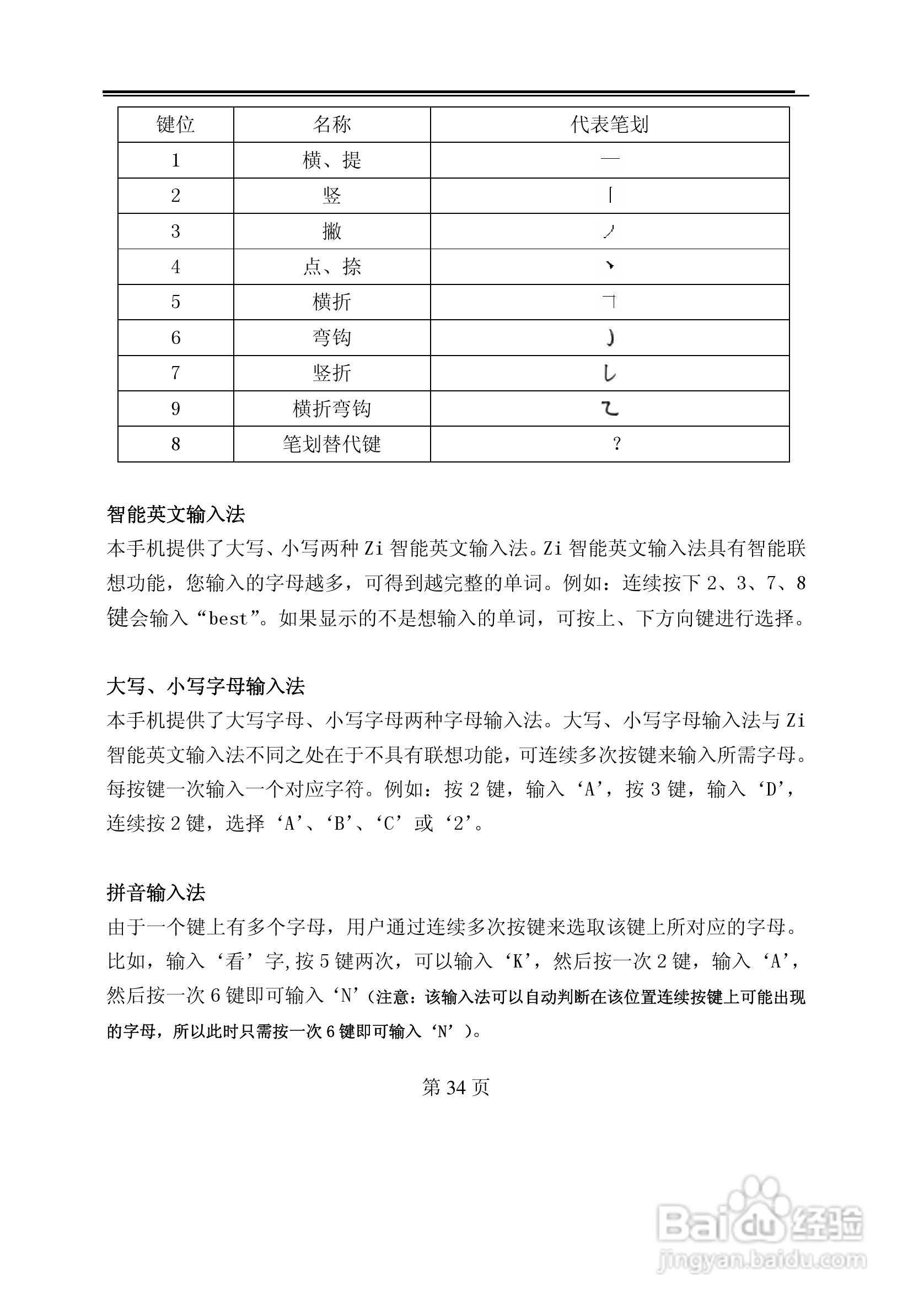 TCL U58手机使用说明书:[4]