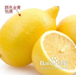 怎样挑选新鲜柠檬