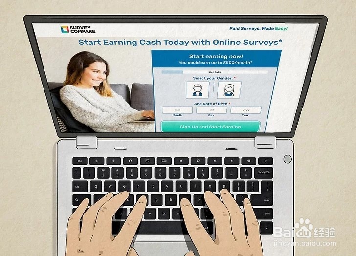 如何在网上赚钱(方法一)