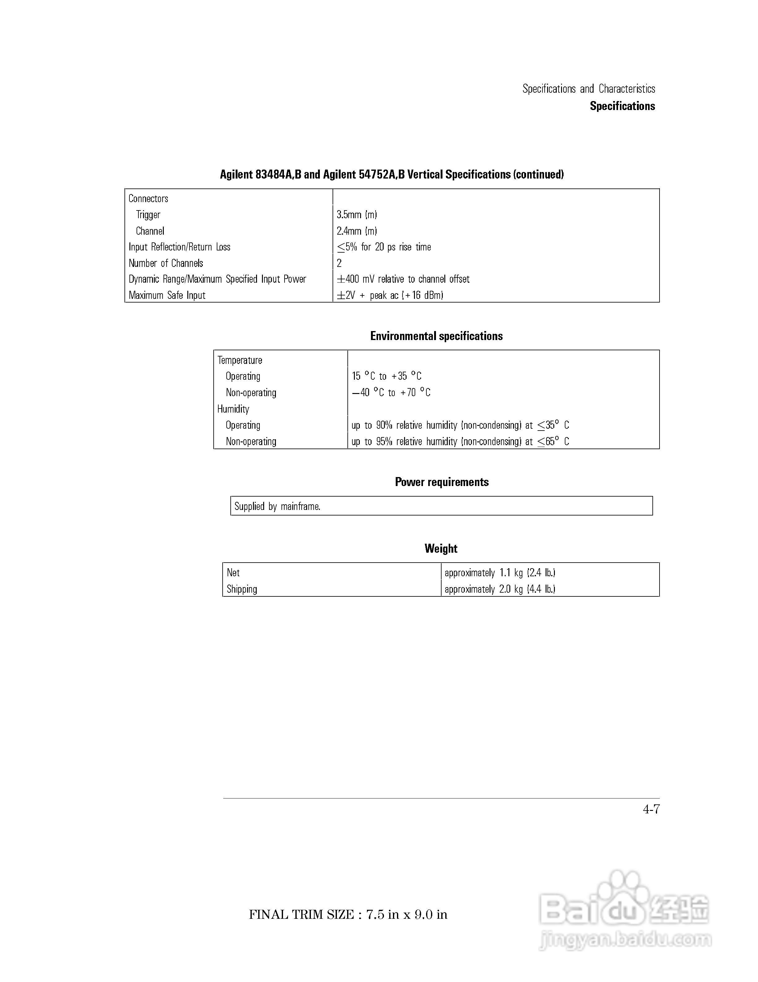 HP 83483E仪器说明书:[6]