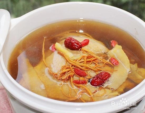 白果炖鸭子的制作方法