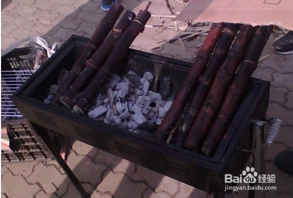 甘蔗的另类吃法-烤甘蔗