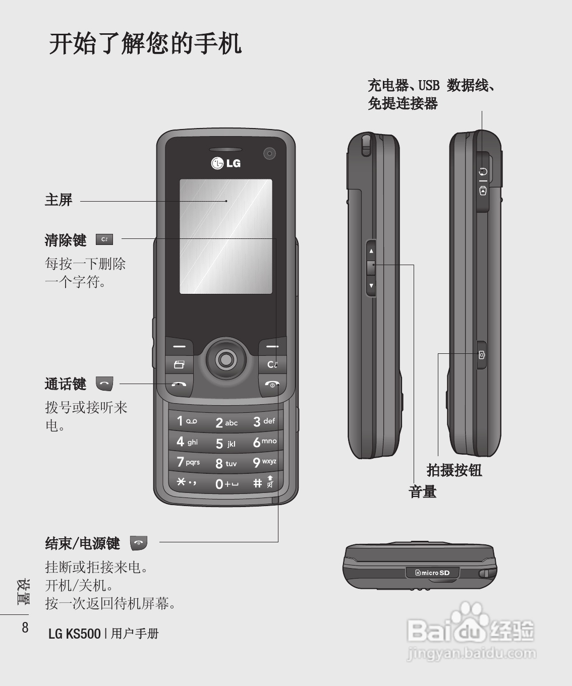 LG KS500手机使用说明书:[1]