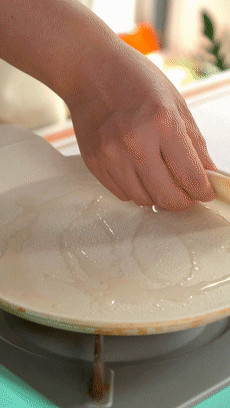 脆皮虾滑卷宝宝辅食的做法