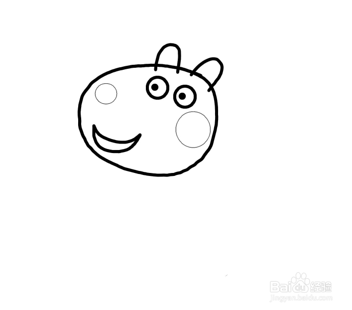 怎么画小羊苏西简笔画