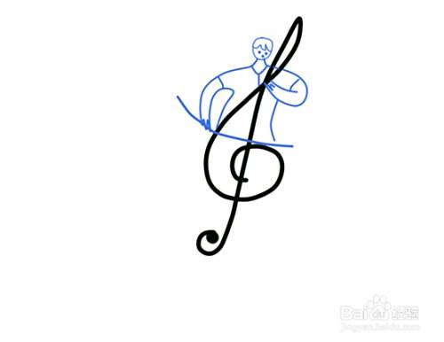 音符简笔画图案可爱 百度经验 音符简笔画图案可爱 百度经验