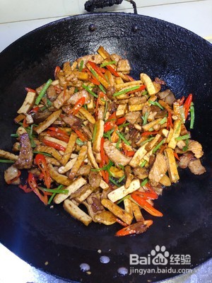 香干炒肉的做法