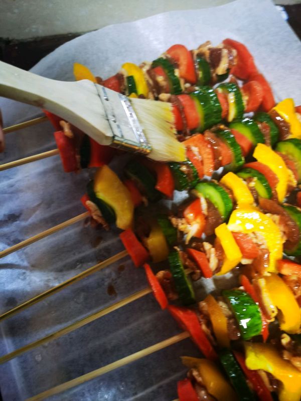 韩式鲜蔬烤肉串