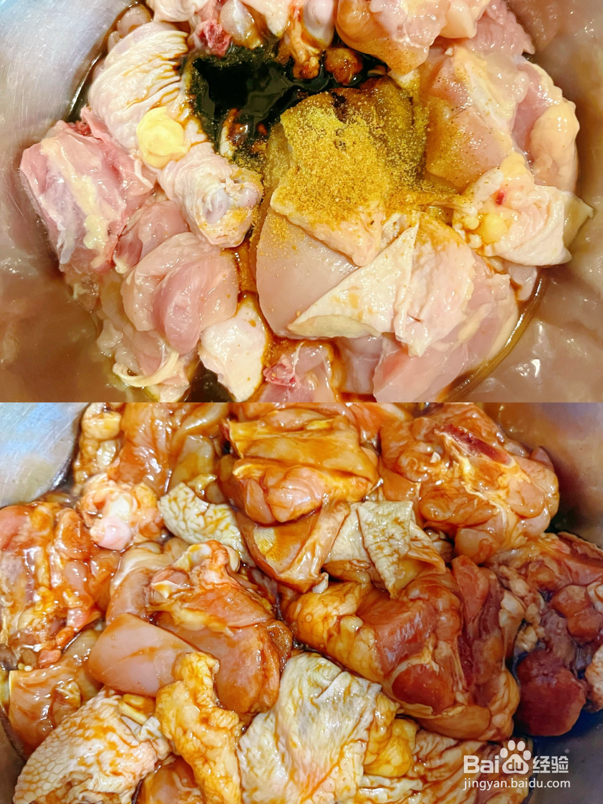 黄焖鸡鸡肉鲜嫩汤汁浓郁的做法