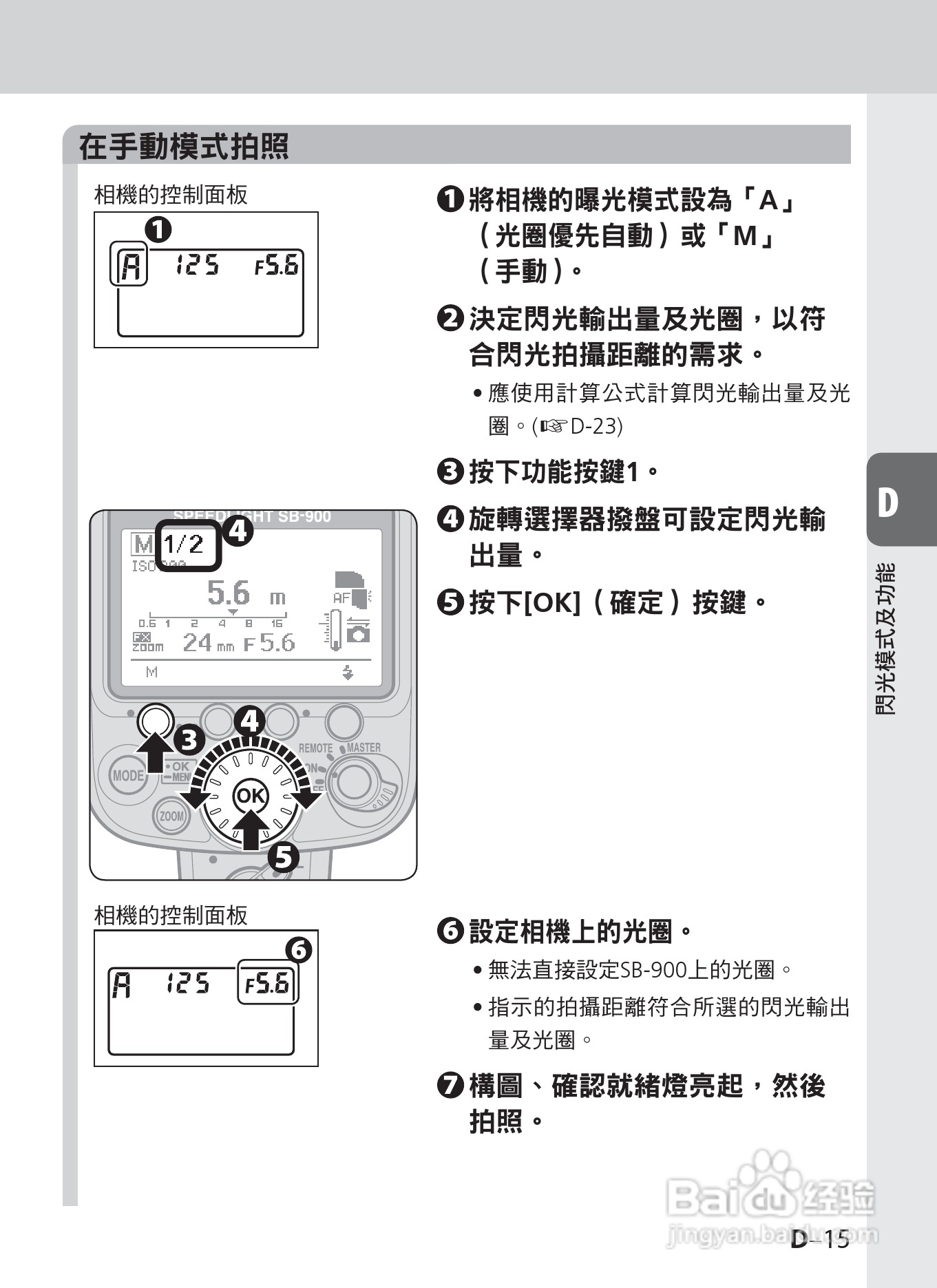尼康SB-900数码相机使用说明书.:[7]