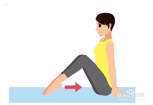 坐著打直脚踝1分钟,就能消水肿让小腿修长变直