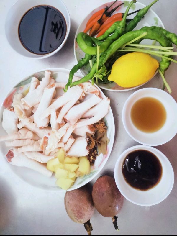 百香果柠檬凤爪