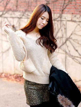 扮靓又省钱挑款喜庆毛衣过新年