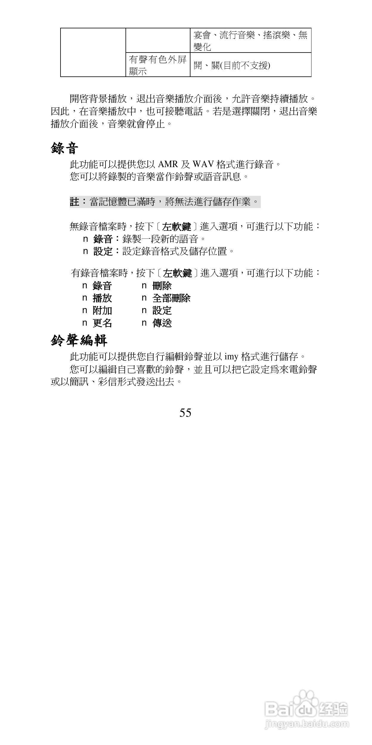 声宝GK-6250型手机说明书:[6]