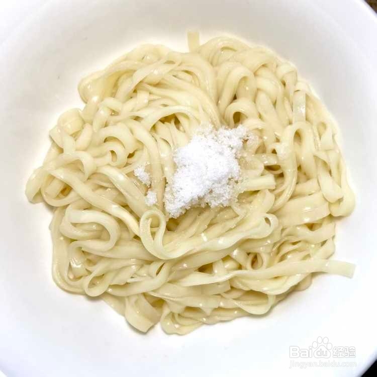 橄榄菜拌面的家常做法