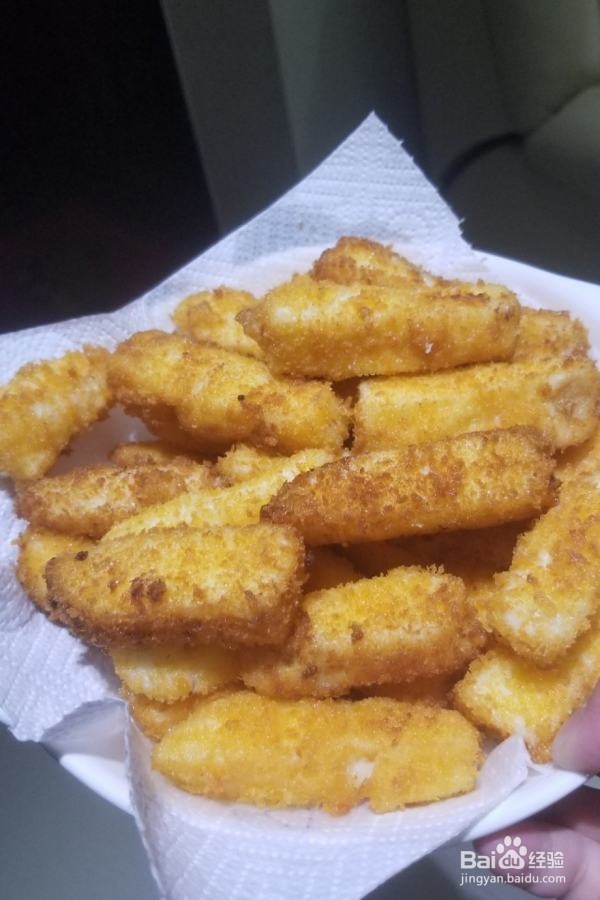 怎样做美味小吃炸鲜奶?