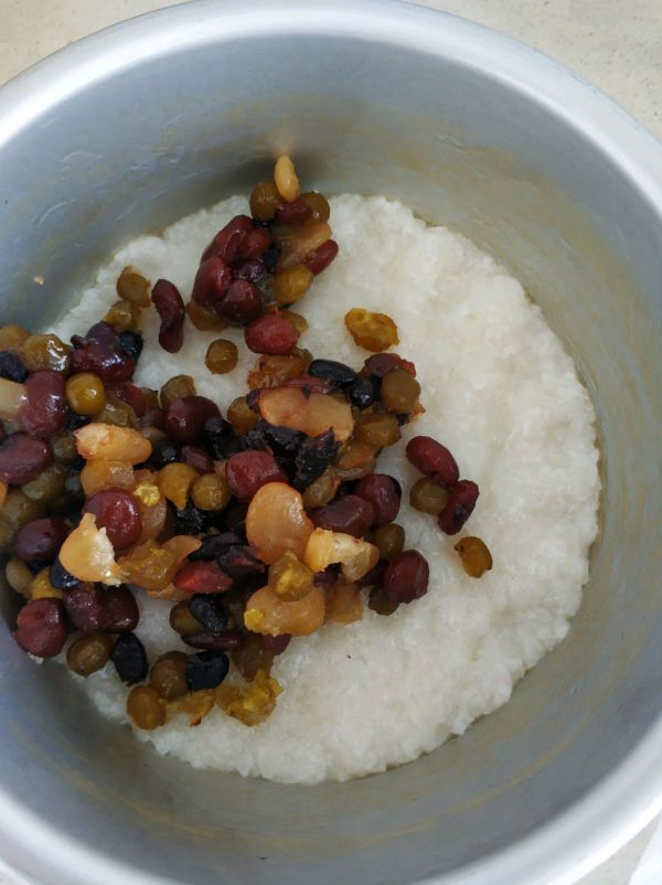 红枣蜜豆糯米切糕