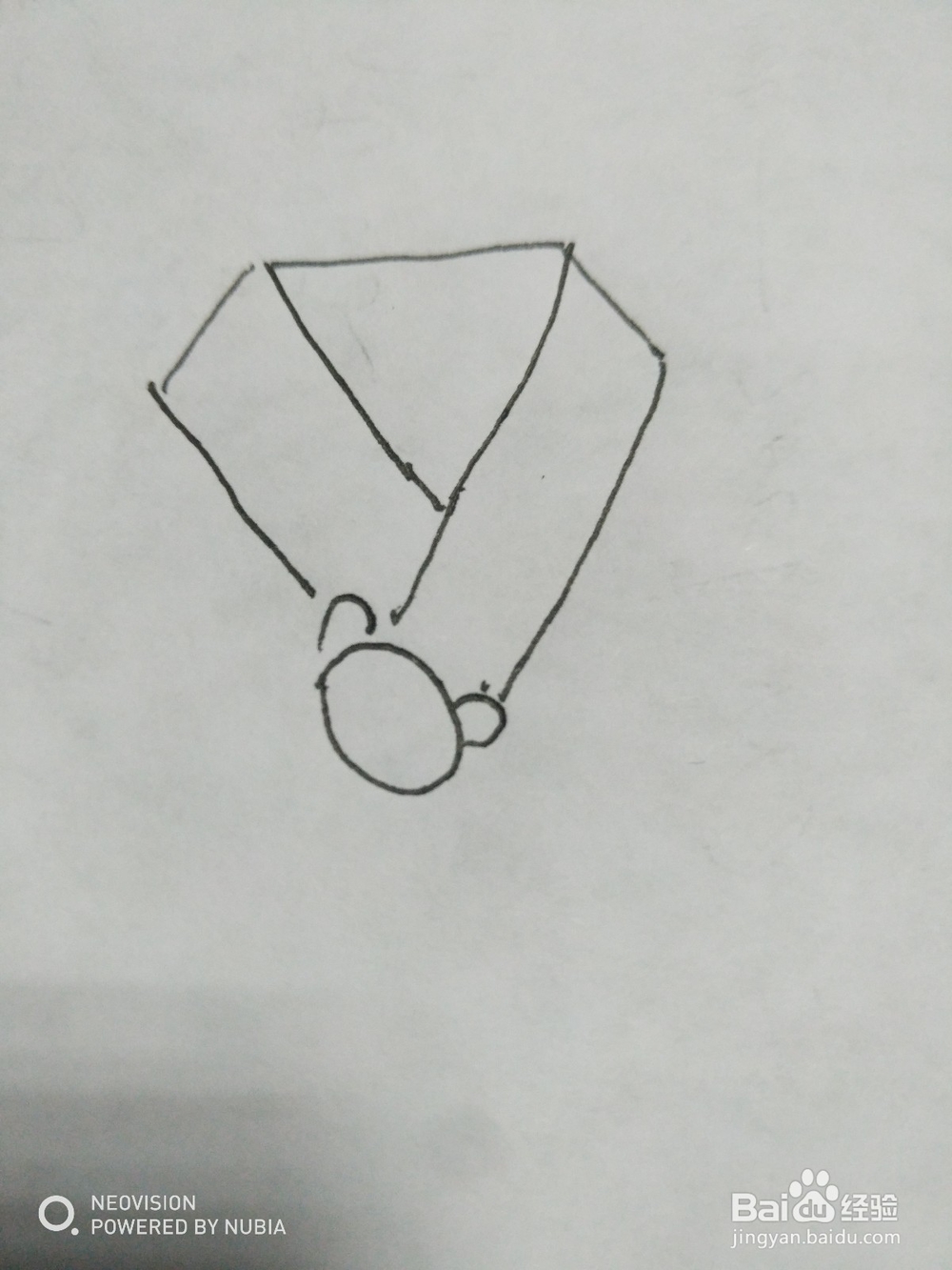 保暖的围巾怎么画