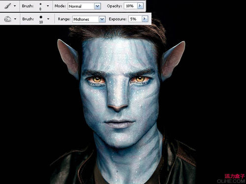 怎样把帅哥转成超酷的阿凡达