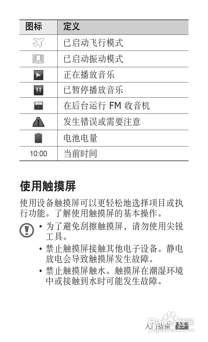 三星 GT-S5830i手机说明书:[3]
