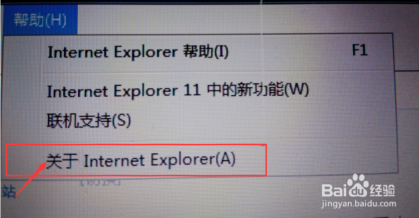如何查看IE浏览器的版本？