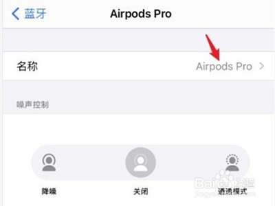 airpods pro改名字怎么改