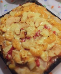 芝士椰油底薄饼水果挞比萨的做法