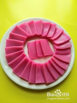 养颜彩色肉皮冻