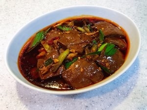 蒜苗鸭血——营养美味,好吃到爆