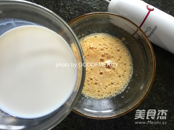 奶香华夫饼的做法