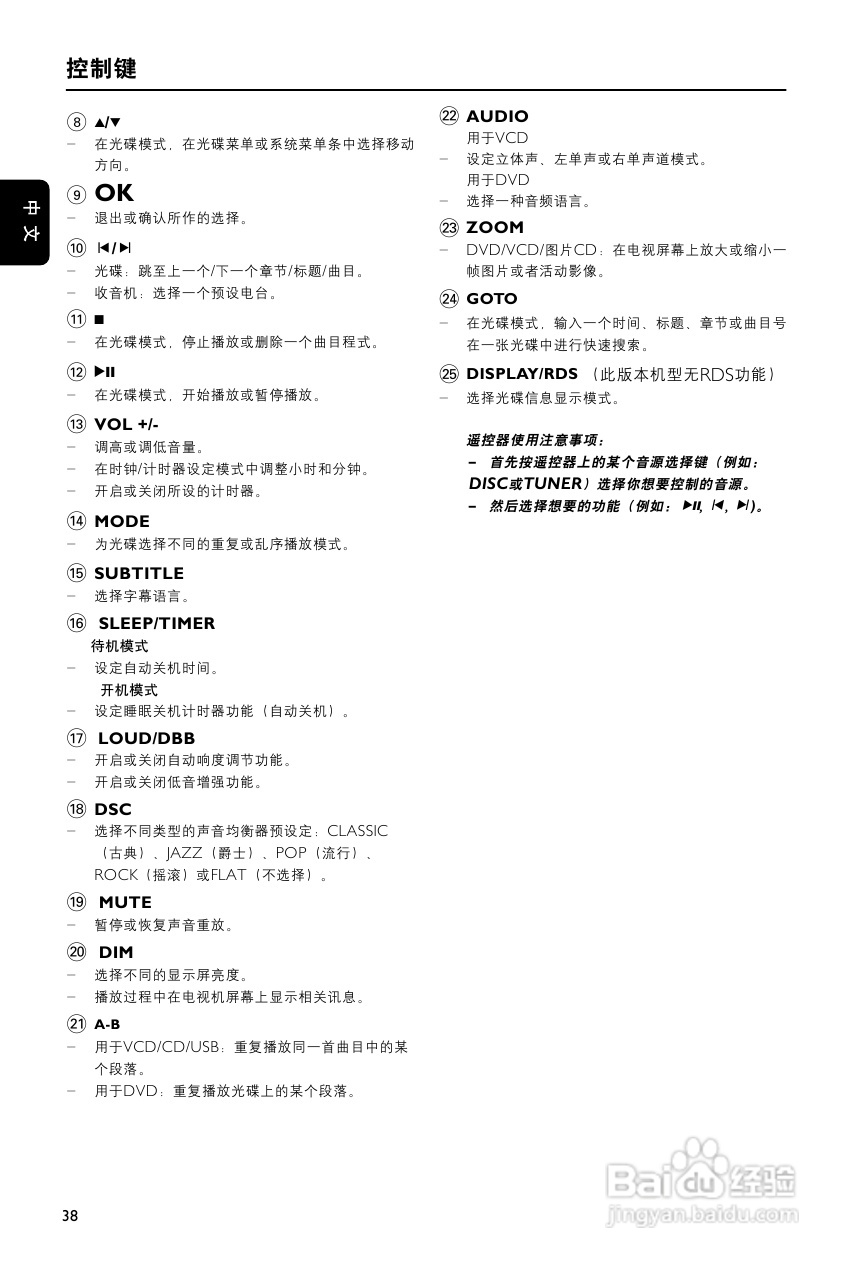 飞利浦MCD268/93 DVD微型影院使用说明书:[1]