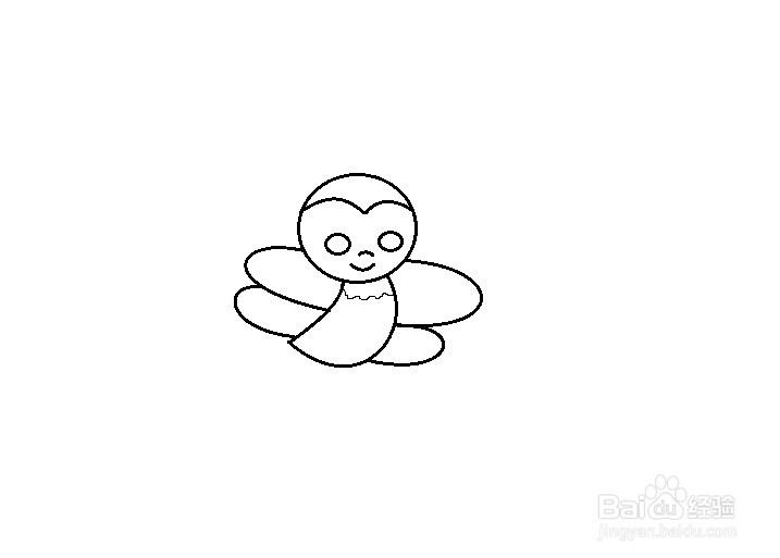 怎么画蜜蜂仙子