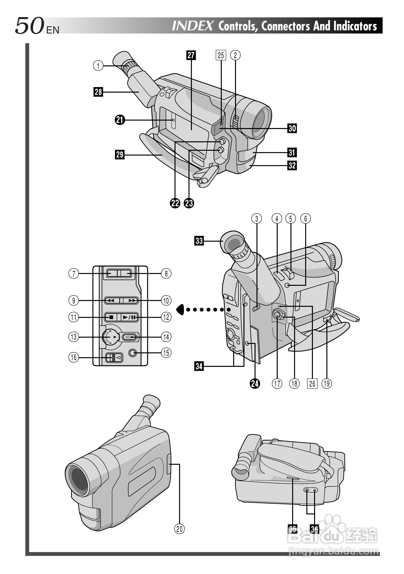 胜利JVC GR-FX505数码摄像机使用说明书:[5]