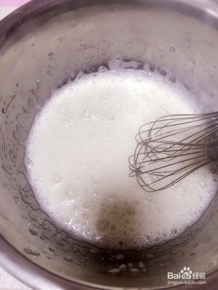 8寸戚风蛋糕的做法