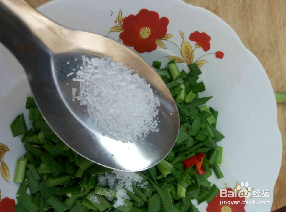 凉拌韭菜的简易做法