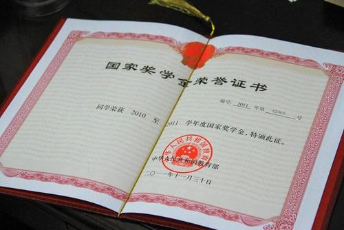 国家励志奖学金挂科的人可以申请吗