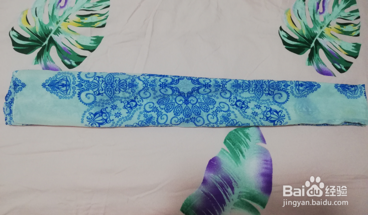 围巾打结的方法