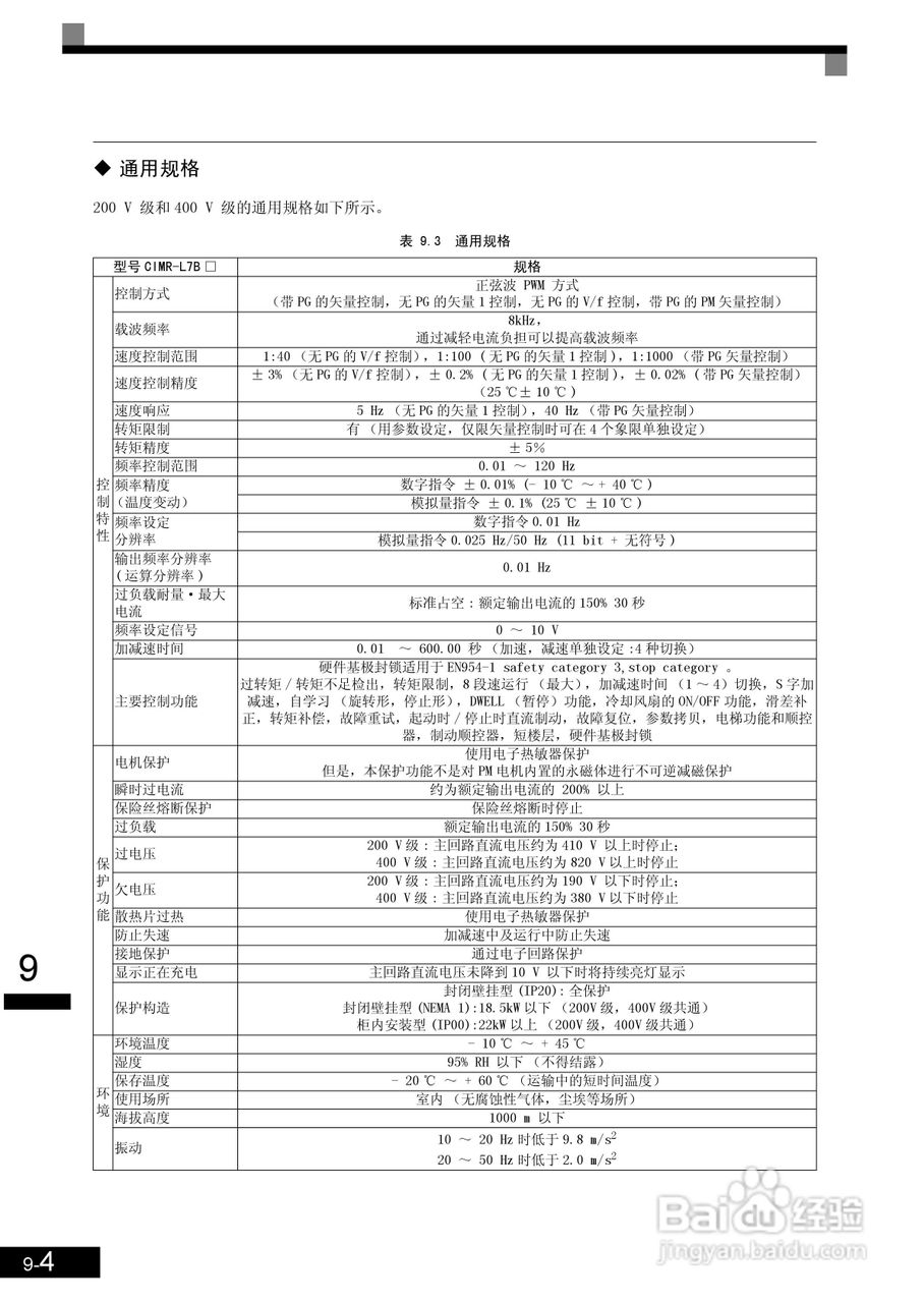 安川CIMR-L7B4055变频器使用说明书:[29]