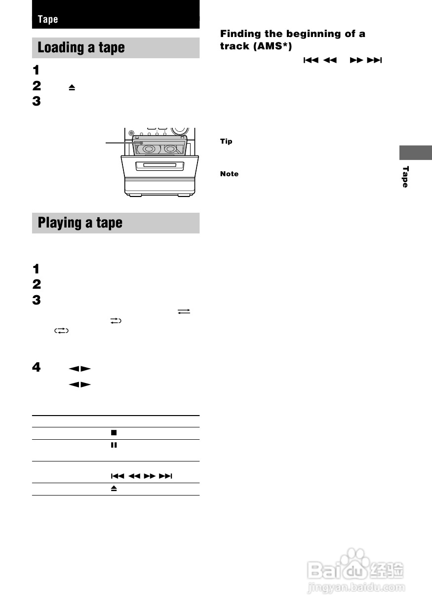 索尼CMT-EP50迷你组合音响使用说明书:[1]