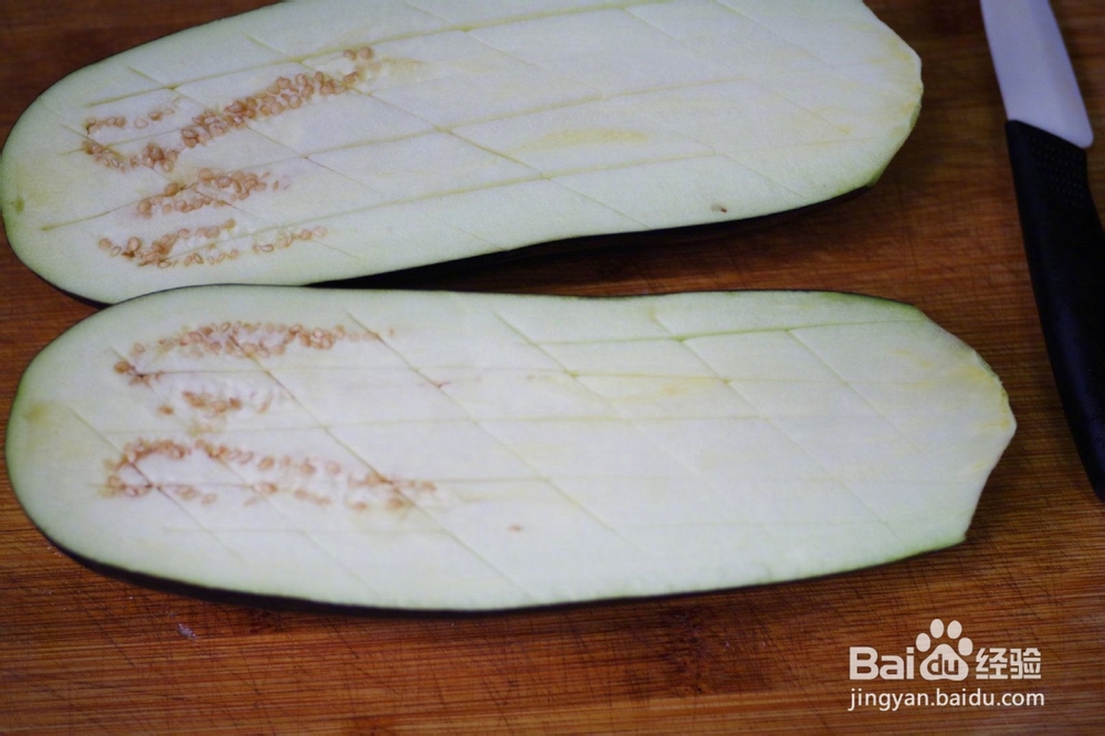 烤茄子的香浓做法