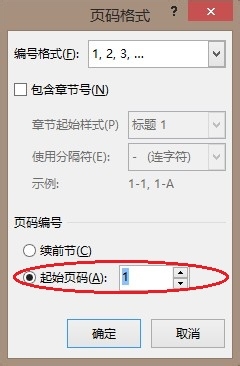 word2013 前几页不显示页码