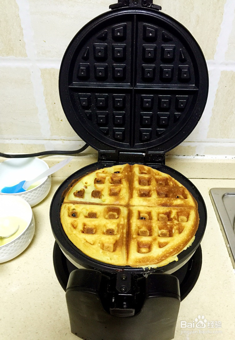 奶酪华夫饼的做法