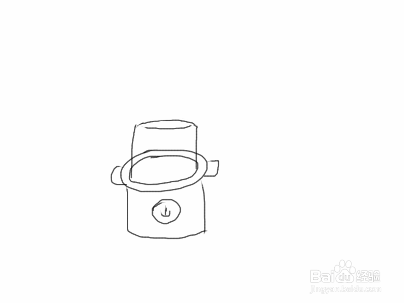 手绘涂鸦系列之怎样画家用蒸蛋器