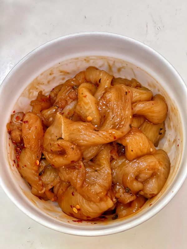 香煎白蘑鸡胸肉