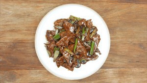 酱爆猪肝的做法