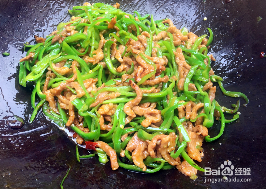 青椒肉丝好吃的做法